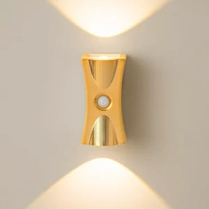 Modern Wireless Magnetic Motion Sensor Wall Light Smart Home Decor Nordic Stair Bedroom Bedside Usb Rechargeable Led Wall Lamps