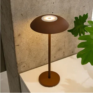 Modern minimalist metal touch rechargeable table lamp decorative LED table lamp for bedroom bedside lamp ambient lighting