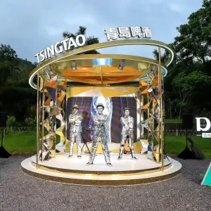 Modular Assembly Exhibition Booth for Pop-Up Store, Mall Event and Art Show