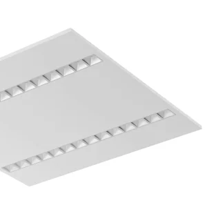 Modular LED Panel Light 140lm/W 600x600mm White or Black UGR<16 CCT 3000K 4000K DALI