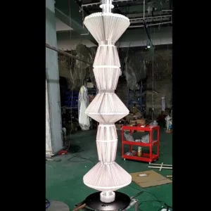 Mood Breath Lighting Skirt Lampshade Floor Lamp for Hall Decoration