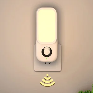 Motion Sensor LED Night Light USB Wireless Charging Human Body Induction