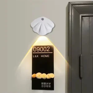 Motion Sensor LED Wall Light USB Rechargeable Indoor