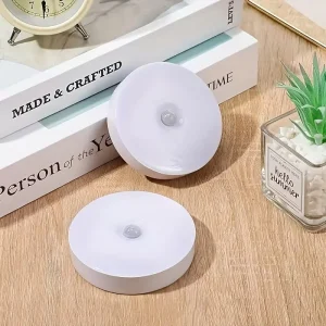 Motion Sensor Light 8 LEDs Rechargeable for Closet Bedroom Stair Hallway