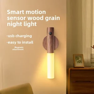 Motion Sensor Rechargeable LED Night Light with Automatic Light Control