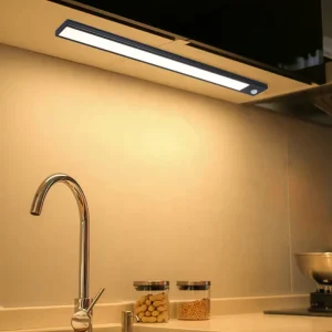 Motion Sensor Switch Warm White LED Cabinet Light for Kitchen Bathroom and Closet 6000K