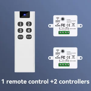 Multi-Channel Wireless Remote Control Switch