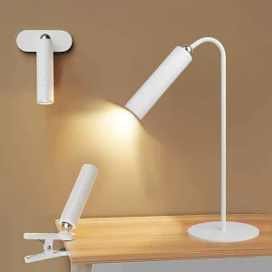 Multifunction 1800mAh Rechargeable Flashlight Cordless Eye Caring LED Desk Lamp with Strong Magnet for Study Desk Bedside Table