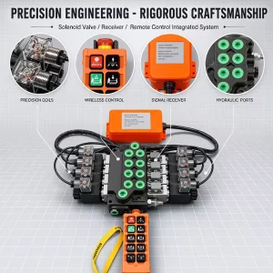 Multifunctional Solenoid Valve Remote Wireless Control Kit