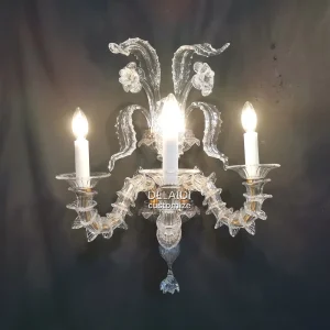 Murano Glass Wall Lights Interior Design Wall Lamp Glass Luxury Lustre