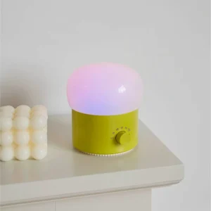 Mushroom-Shaped Bubble Design Night Light for Kids Room