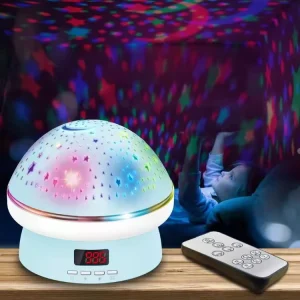 Mushroom Smart LED Modern 360 Rotating Star Light Projector with Timer Setting Night Light