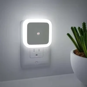NEW Sensor Night Lights Plug Into Wall Nightlight Dusk to Dawn Night Lamp Led Night Light for Kids Bedroom Bathroom Hallway Lamp