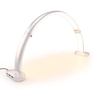 Nail Beauty Salon Factory Shaped Half Moon Light Arc Manicure Lamp LED Table Desk Lamp