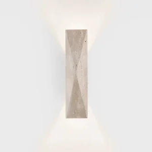 Natural Marble Outdoor Decoration Wall Light Stairwell Bedroom Bedside Bathroom Entrance LED Wall Sconce