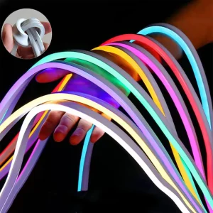 Neon LED Strip Light 12V IP65 Waterproof Outdoor Single Color Silicone Dimmable