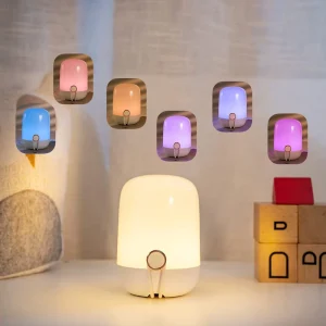 New Arrival Rechargeable Night Lights RGB Color Changing Portable Led Night Light For Kids