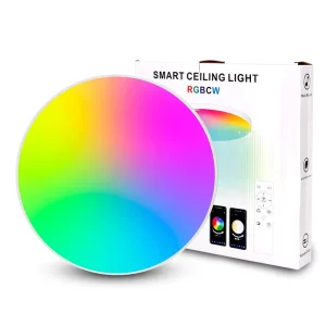 New Arrival Smart Home Decoration 20W RGB CCT Multi Colors Led Ceiling Lights