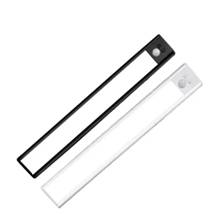 New Arrival Ultra Thin LED USB Rechargeable Kitchen Wardrobe Cabinet Lighting Modern Style Removable Battery Motion Sensor Shade