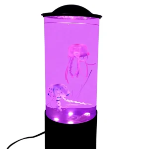 New Battery Powered LED Color Change Night Light with Modern Minimalist Design and Button Control for Home Decoration