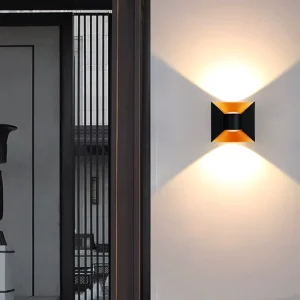 New Cross border LED Wall Lamp Modern Simple Design Aluminum Material Corridor Bedroom Balcony Exterior Wall Double head