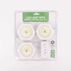 New Dimmable Cabinet Bottom Light with Remote Control Cob LED Wall Lamp Wardrobe Bathroom Lighting Night Light