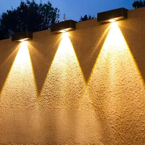 New LED Solar Outdoor Waterproof Garden Lights IP67/65 Small Villa LDE Lights for Gardens