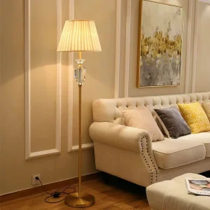 New Modern Luxury White LED Floor Lamp CE Certified Bedside Lamp Living Room Sofa Reading Lamp Dimmable High CRI 80 5000K