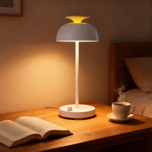 New Multi function Sleep Bedside Table Lamp with White Noise Breathing & RGB Night Light