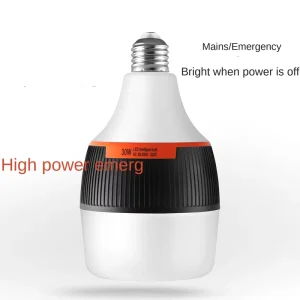 New Outdoor Camping SMD Plastic LED Emergency Light Bulb Power Failure Stall Light for Night Market Night Stall Product