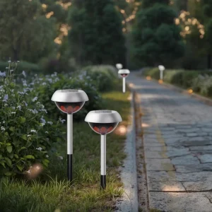 New Solar Waterproof Lawn Garden Light with Pattern Projection Suitable for LED Landscape Lights for Garden Paths