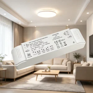 New Type Without Screw 20w Ultra Thin BLU CCT Dimmable Light LED Transformer IP20 AC DC Slim Switching Power Supply