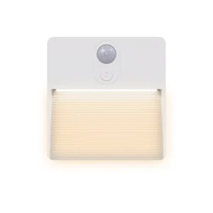 New USB Smart Sensor LED Night Light Modern ABS Lamp Body with Wireless Motion Detector for Bedroom Atmosphere Lighting