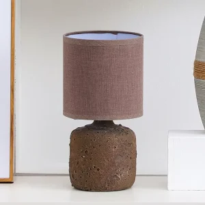 Newest Creative Design Brown Desk Lamp Rechargeable Table Lamp Modern Antique Table Lamp for Bedroom Decor