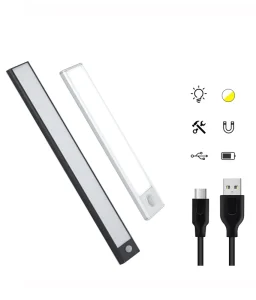 Newest Removable Brightness Adjust Under 3W Motion Sensor Led Cabinet Light Led Shelf Closet Display Lighting for Kitchen