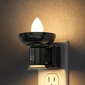 Night Light Twilight to Dawn Sensor Night Light LED Night LightWall Mounted Small Night Light with Adjustable Brightness Plug in