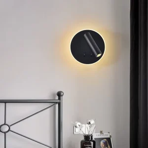 Night Lights Wall Lamp Indoor Bedroom Wall Bracket Lights for Home Decoration Round Nordic Simple Lighting
