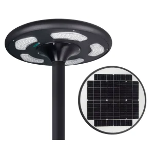 Nighttime Lighting LED Street Lights Parks Solar Powered Garden Lights