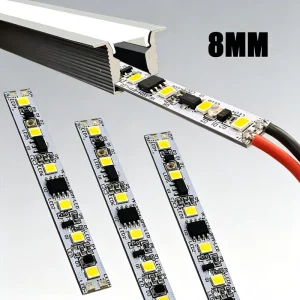 No Hole No Dark Zone Sweep Sensor Hand Sweep Switch 5A 12V Hand Wave Scan IR Sensor Switch DIY LED Closet Cabinet Light Wardrobe