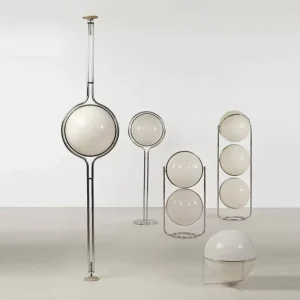 Nordic Art Bauhaus Medieval Spherical Minimalist Bedside Lamp Designer Floor Lamp
