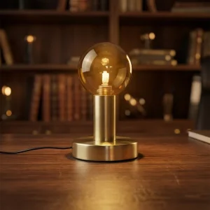 Nordic Art Decorative Modern Glass Unique LED Table Lamp for Living Room