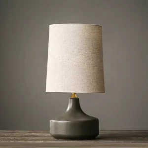 Nordic Ceramic Table Lamp LED Luxury Modern Minimalist Bedroom Bedside Light for Living Room Study Cozy Home Decor