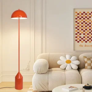 Nordic Cream Wind Mushroom Floor Lamp for Beside Sofa in Living Room and Bedroom