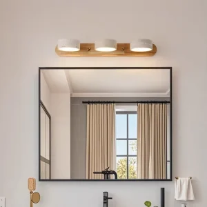 Nordic Creative Travertine Mirror Light Living Room Bedroom Bathroom Vanity Yellow Stone Sconce Wabi Sabi LED Bedside Wall Lamp