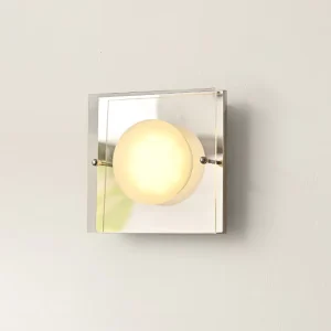 Nordic Design Wall Lamp Lighting Design Wall Lamp LED Bedside Wall Lamp Metal Lamp Body with Glass Shade Wall Lamp Modern Luxury