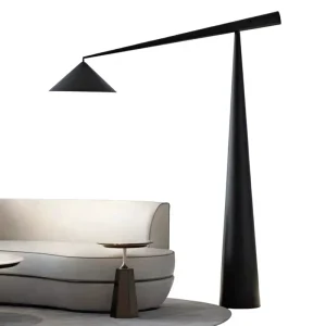 Nordic Floor Lamp Soft fitting Modern Simple LED Light Foot operated Control Iron Aluminum Material for Residential Use