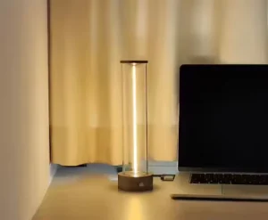 Nordic-Inspired Portable Mood Lamp with Breathing Glow for Outdoor Camping, Cafe, Home Bar Decor