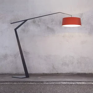 Nordic Iron Fabric Floor Lamp Modern Minimalist Designer for Hotel Showroom and Large Living Room Sofa Side Use
