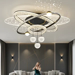 Nordic LED Ceiling Light Set for Living Room, Dining Room, and Bedroom