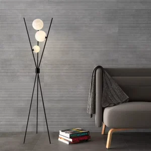 Nordic Luxury Modern Home Decor Triangle Floor Lamp Base Light Hotel Bedroom Led Floor Light Stand Floor Lamps for Living Room